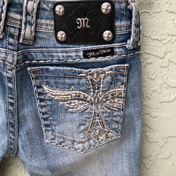 Miss Me Jeans size 25 distressed - Picture 2 of 15
